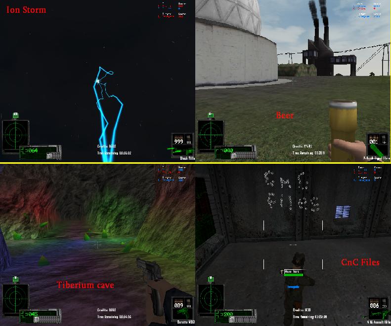 Funny APB picture collection
This pic shows an Ion Storm, beer (yay!), Tiberium cave and writing on the wall.
Keywords: Renegade A Path Beyond Commando Beer Ion Storm Command Conquer CnC_Fin