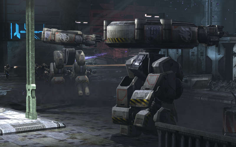 GDI Titans and Infantry
