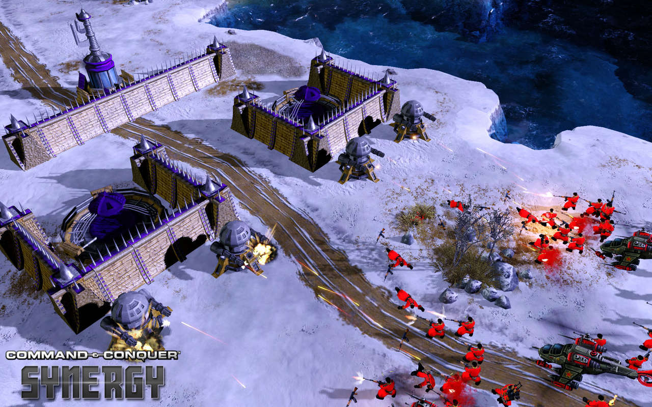 Red Alert Synergy - http://www.moddb.com/mods/red-alert-synergy
