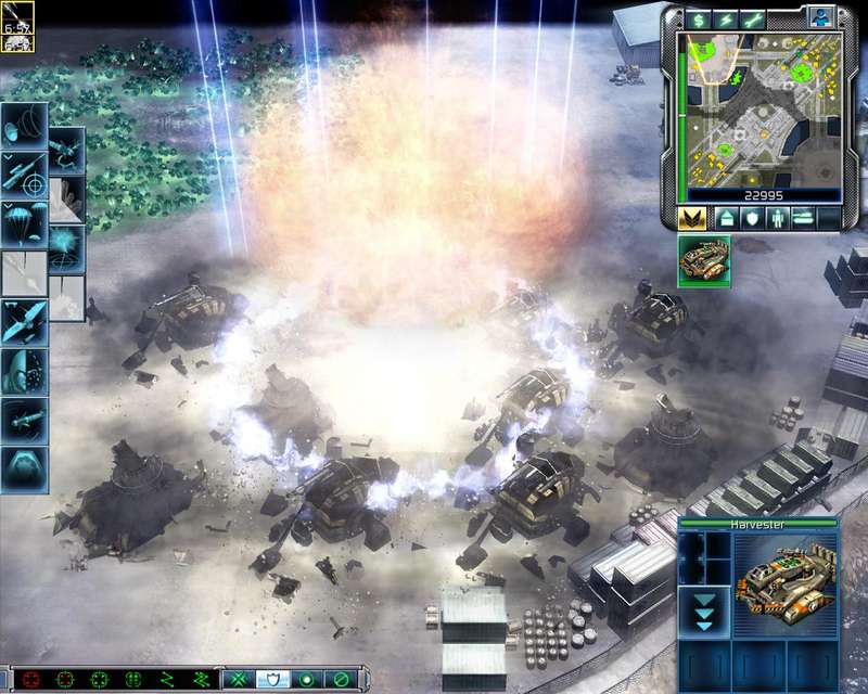 Ion Cannon / Nuke Explosion
This is a capture of an Ion Cannon and Nod Nuke Exploding simultaneously over a Base.
Very Coolll!!!!
Keywords: Ion Cannon Nod Nuke