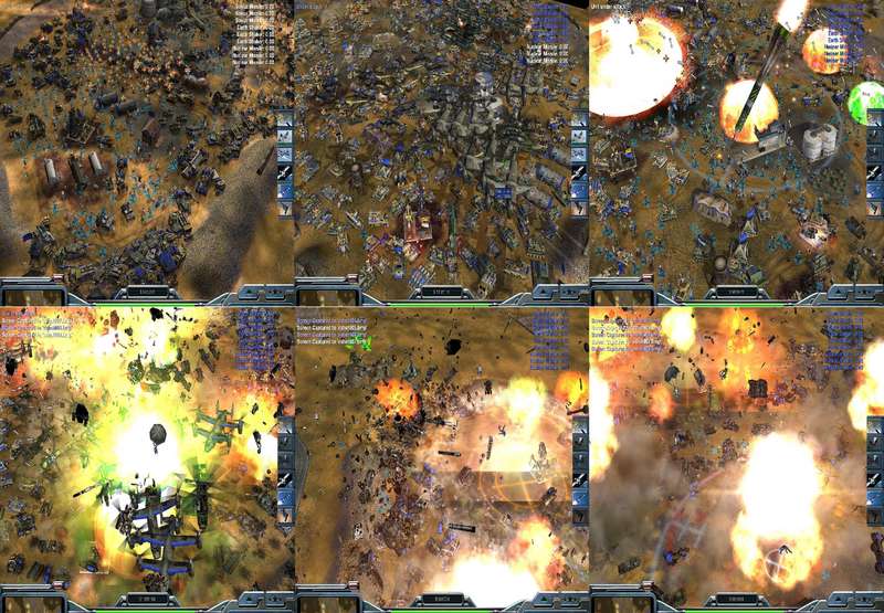 Destruction by numbers
It's six in one using Shockwave 
I hope this is ok? 
Keywords: scott83riverport@yahoo.com