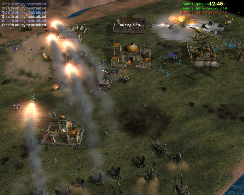 Usa Attack
On GLA base with little birds and tomahawks :)
Mod: Shockwave
