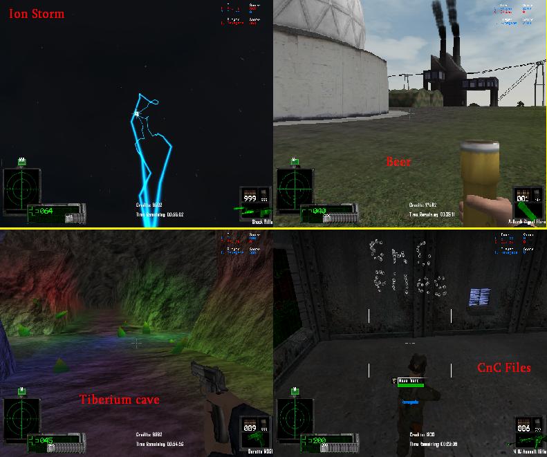 Funny APB picture collection
This pic shows an Ion Storm, beer (yay!), Tiberium cave and writing on the wall.
Keywords: Renegade A Path Beyond Commando Beer Ion Storm Command Conquer CnC_Fin
