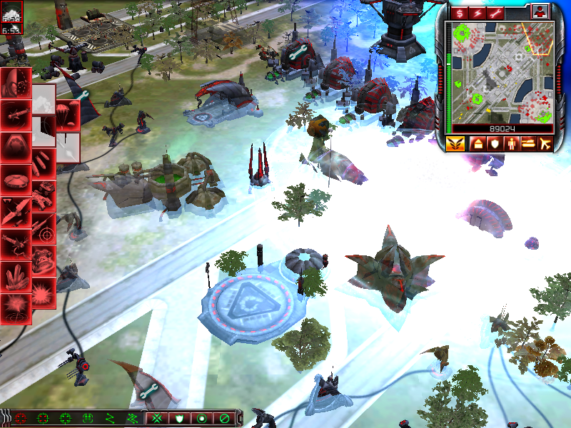 Ion Strike
The blue destruction of the Ion Beam right after it strikes.
Keywords: Ion