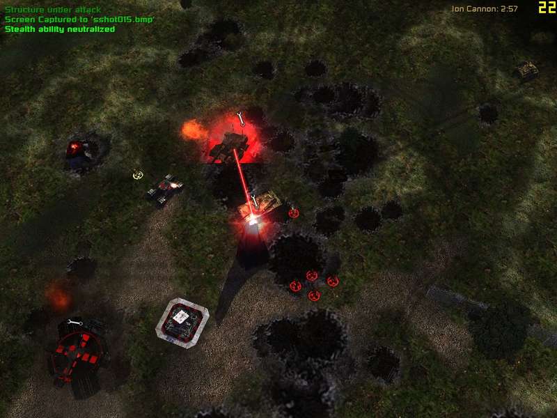 Lasered GDI Mammoth Tank
Even the mighty GDI Mammoth Tank cannot endure the intense concentrated heat of a Nod Obelisk laser beam!
Keywords: command conquer tiberian tiberium mod mods dawn redux zero hour generals CNC C&C game games video videos screenshots