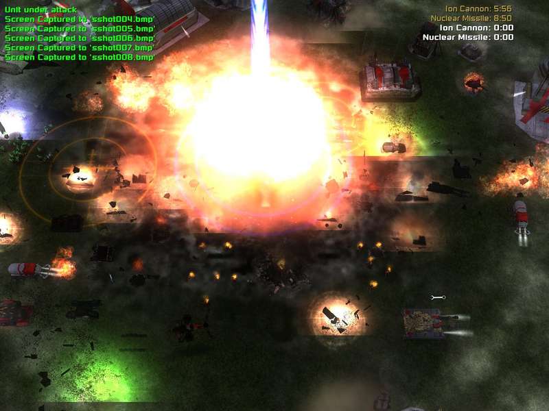Ion Cannon + Napalm + Nuke = Carnage 001
Nukes, Napalm, and Ion Cannons make for a very bad day in the neighborhood...
Keywords: command conquer tiberian tiberium mod mods dawn redux zero hour generals CNC C&C game games video videos screenshots